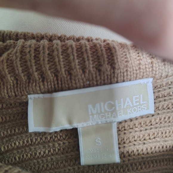 Michael Kors Camel Cowl Neck Sweater - Picture 3 of 3